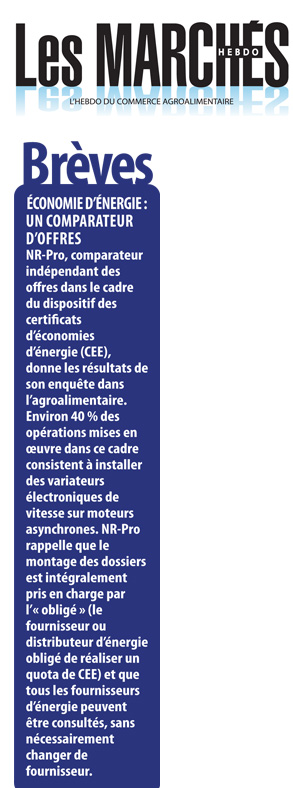 Les Marchés hebdo