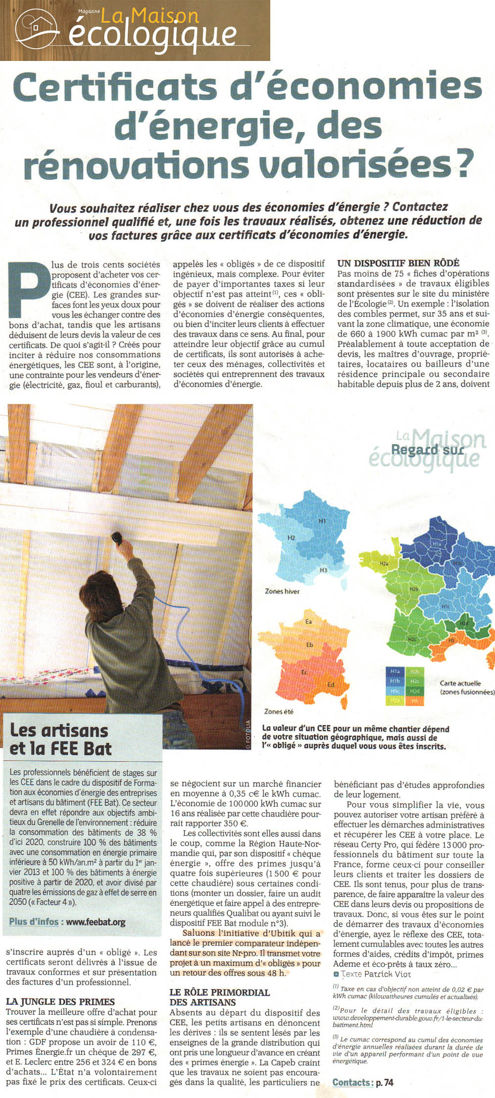 Maison écologique